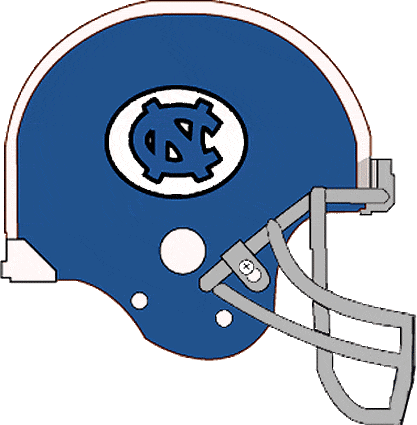 North Carolina Tar Heels 1967-1977 Helmet Logo diy iron on heat transfer